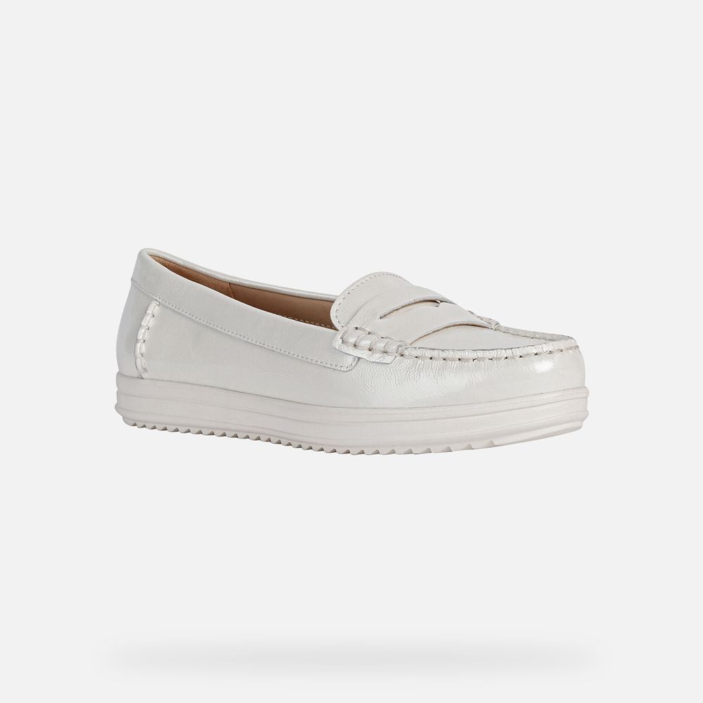 Mocassins Geox Senhora Branco - Genova - TAOCV9281